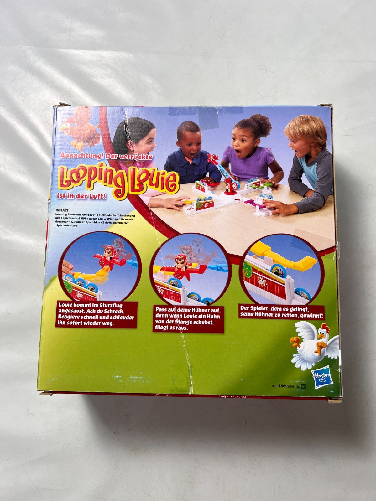 Brettspiel  Looping Louie  Hasbro  getestet vollständig - Ansicht 11