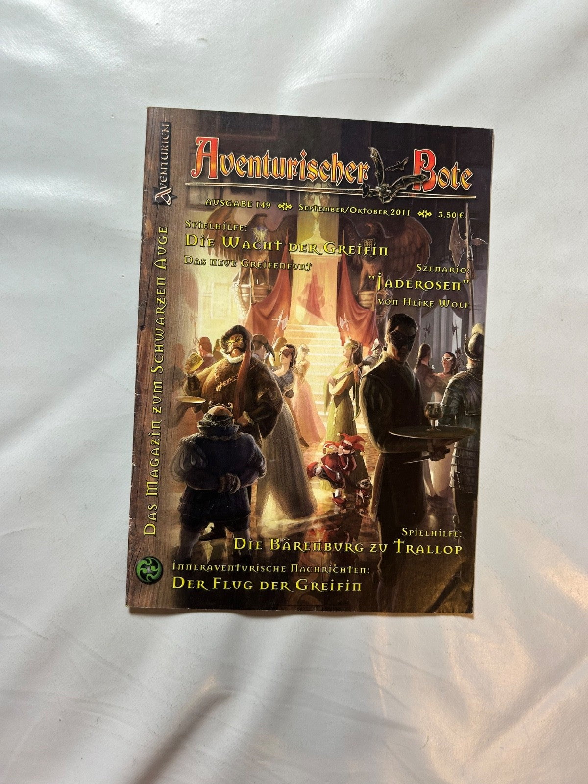 Detailfoto 2 – SKU A11849 – Rollenspiel-Buch gebraucht bei Brettspielimperium