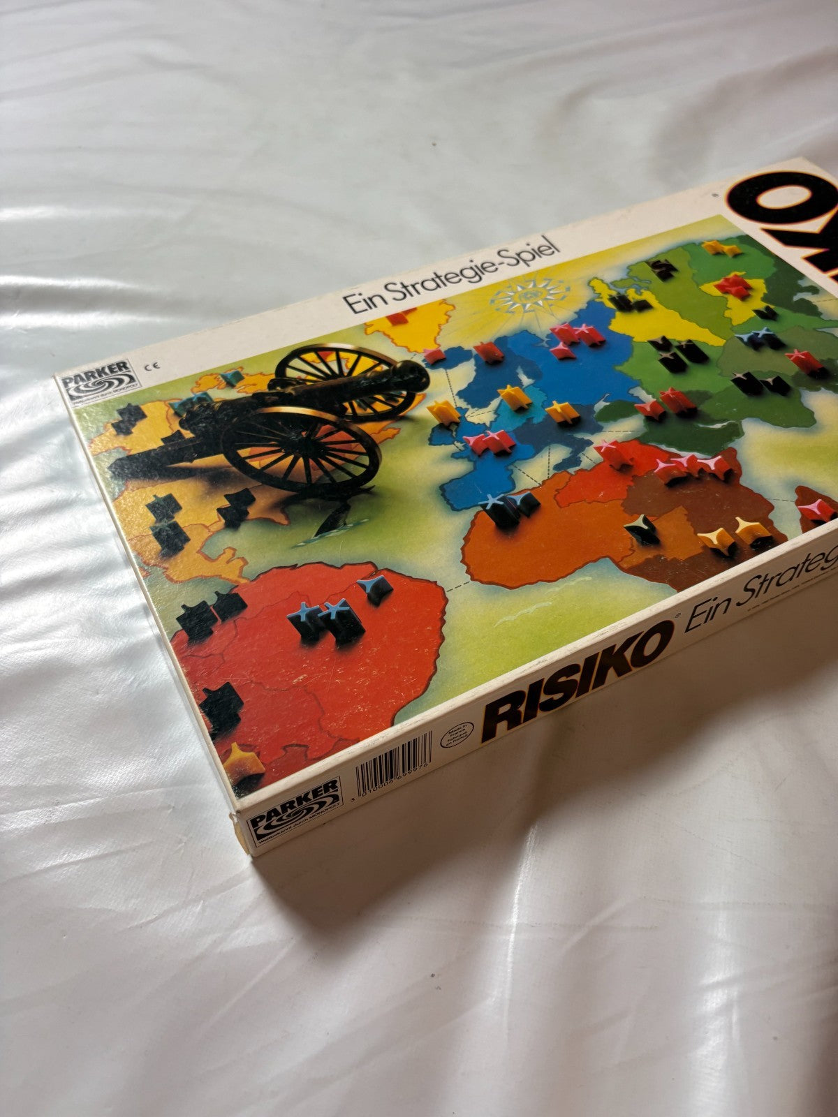 Brettspiel  Risiko  Strategiespiel weiße Ausgabe Parker 1982  Vollständig - Ansicht 5