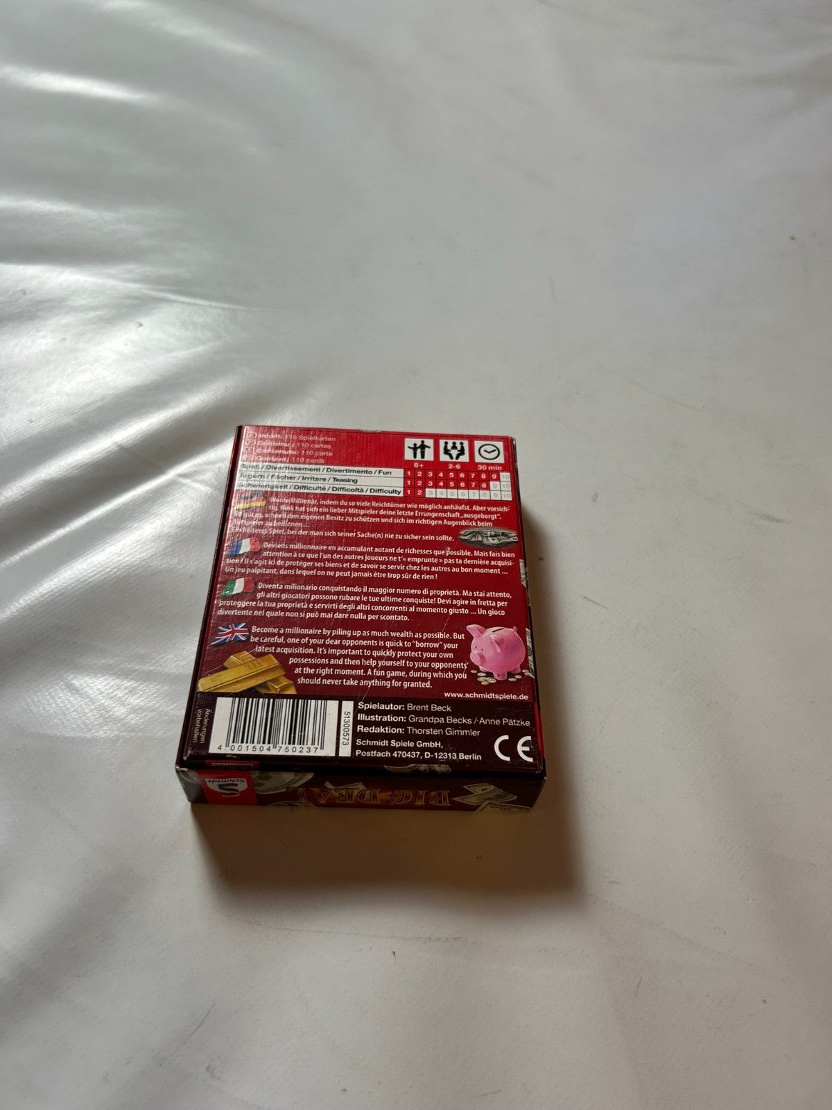 Detailfoto 9 – SKU A10603 – Kartenspiel gebraucht bei Brettspielimperium