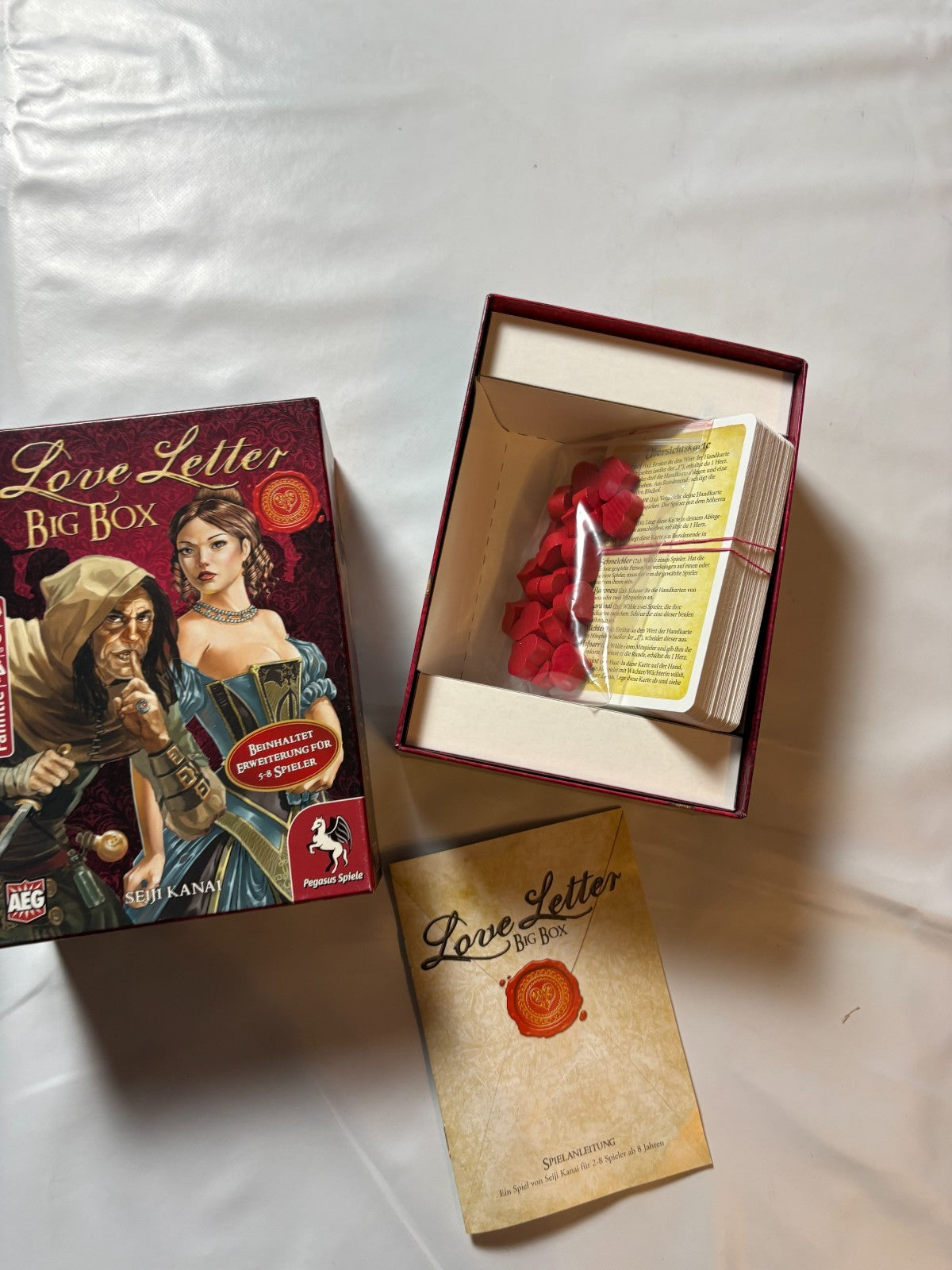 Love Letter Big Box  - deutsch - Pegasus Spiele - Vollständig - Ansicht 6