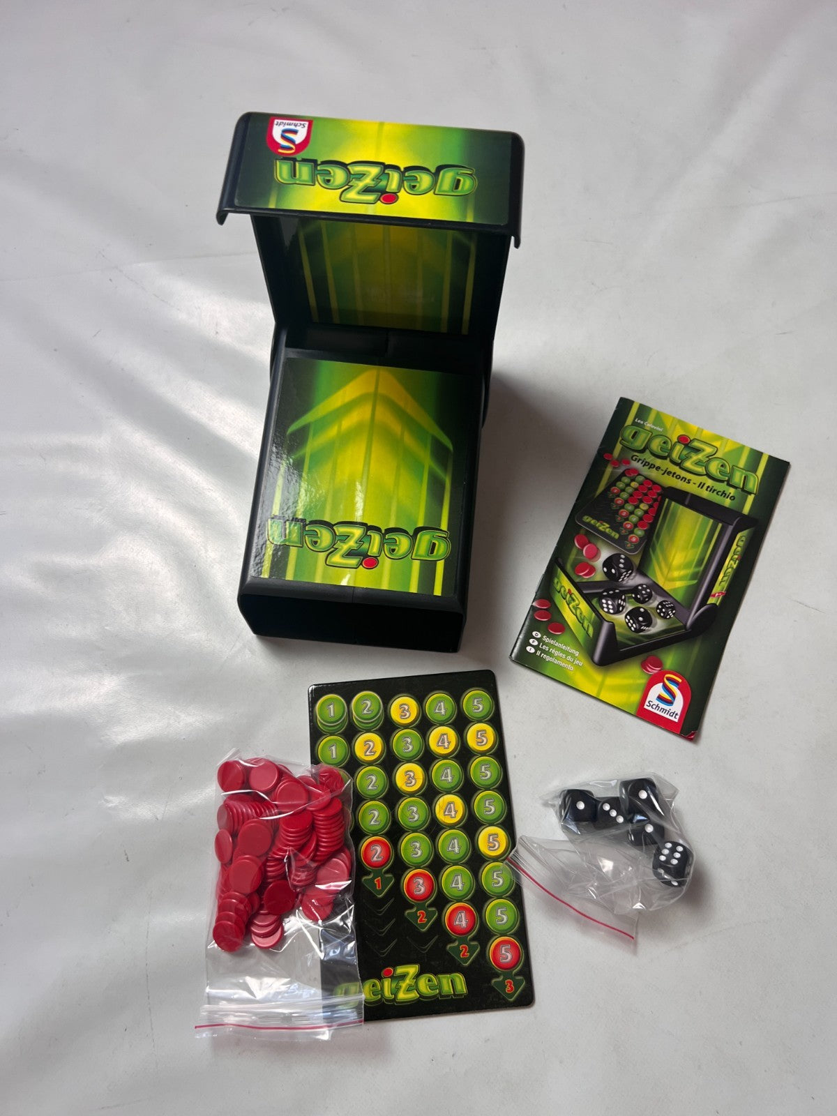 Geizen Roll & Play Nr. 4 Würfelspiel Spiel Schmidt  Vollständig - Ansicht 2