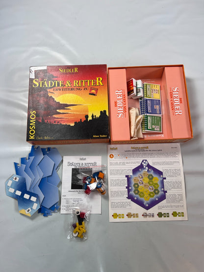 Die Siedler von Catan Städte und Ritter Erweiterung HOLZ  Vollständig - Ansicht 2