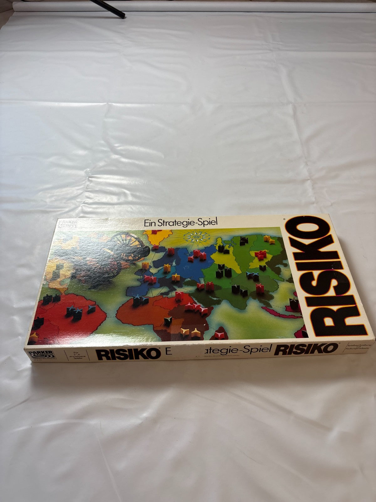 Risiko - Strategiespiel weiß Parker 1982 - Vollständig - Ansicht 3
