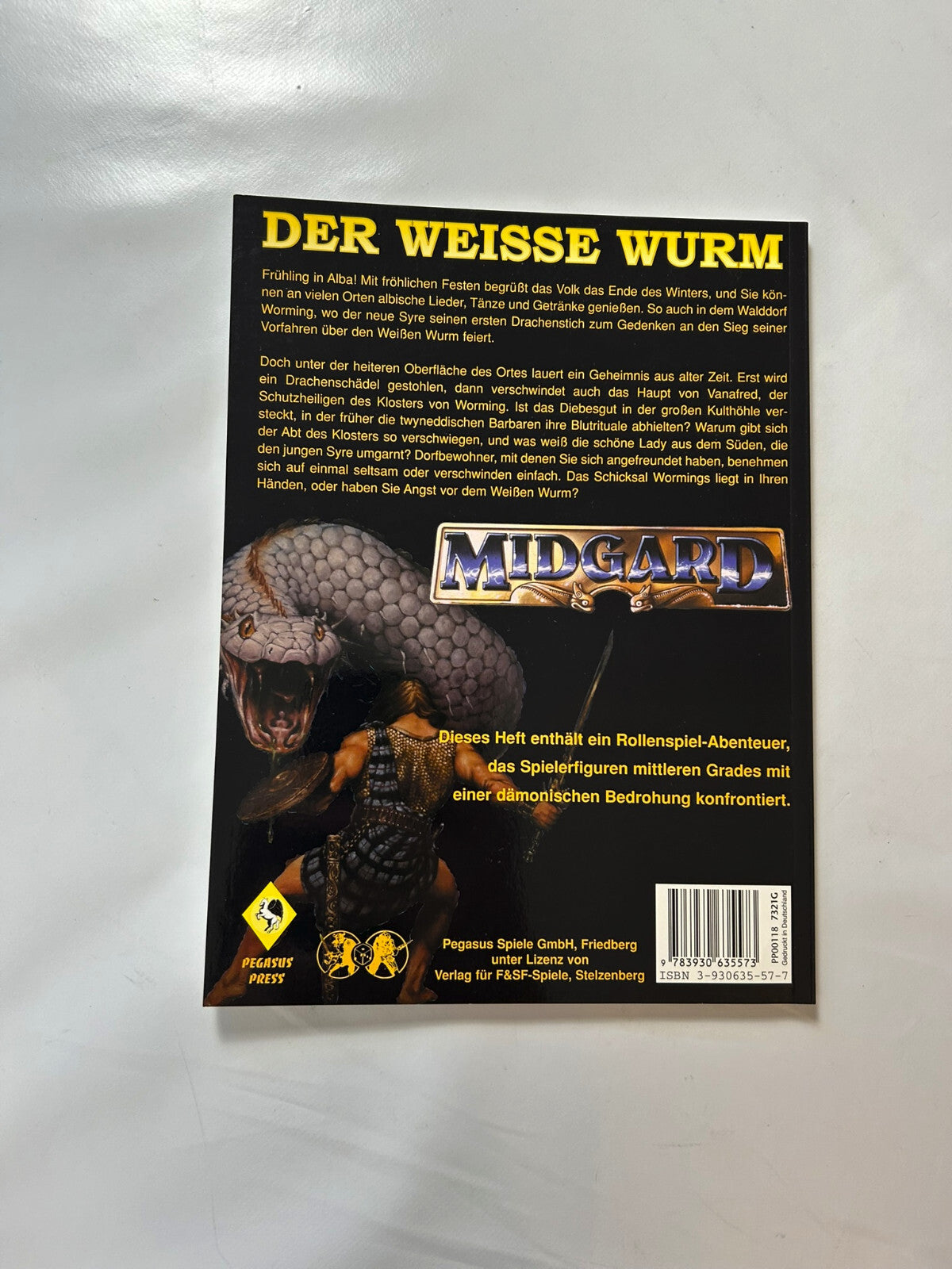 Detailfoto 4 – SKU A7700 – Rollenspiel-Buch gebraucht bei Brettspielimperium