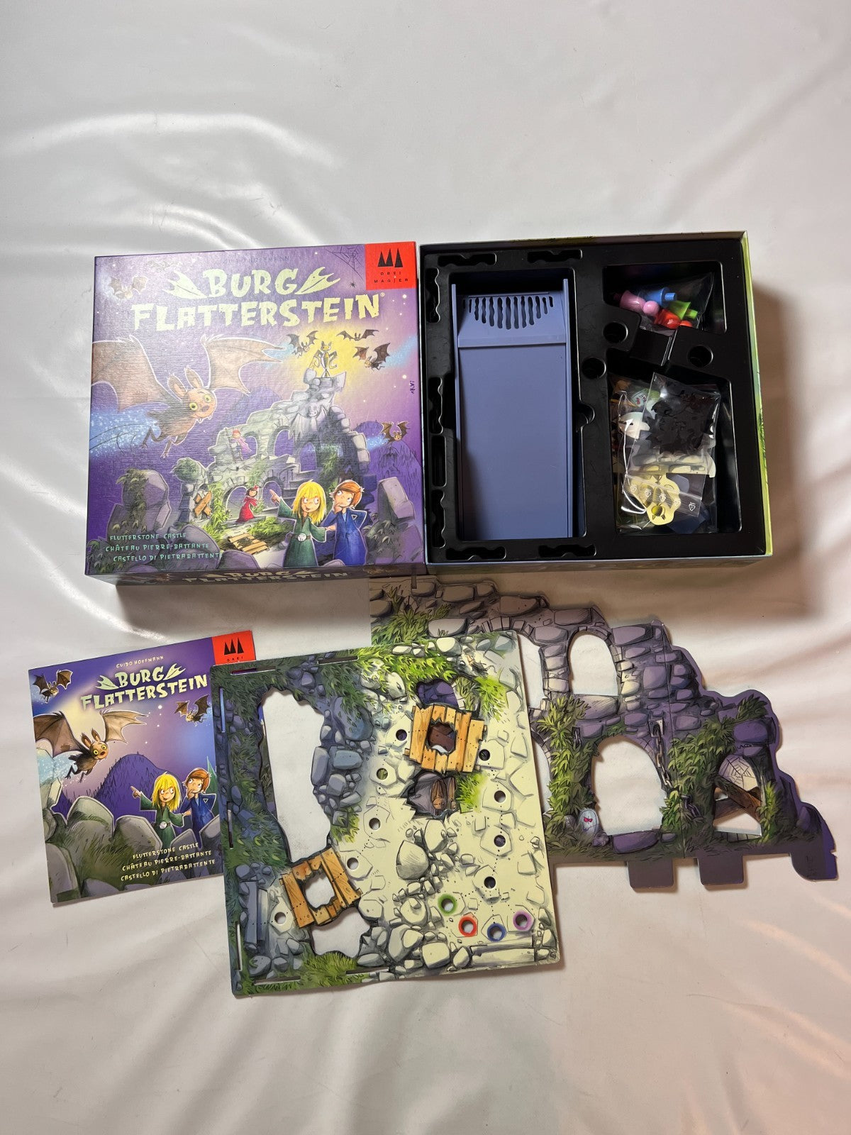 Burg Flatterstein Drei Magier Spiele Brettspiel  Vollständig - Ansicht 2
