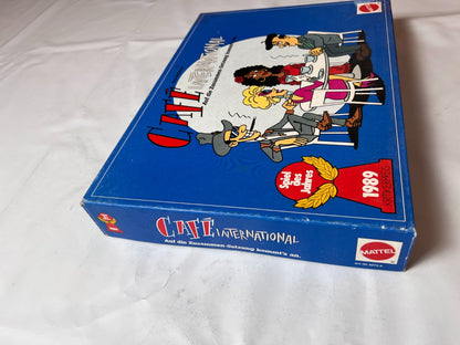 Café International - Brettspiel von Mattel - Vollständig Brett Karton Fleckig - Ansicht 11