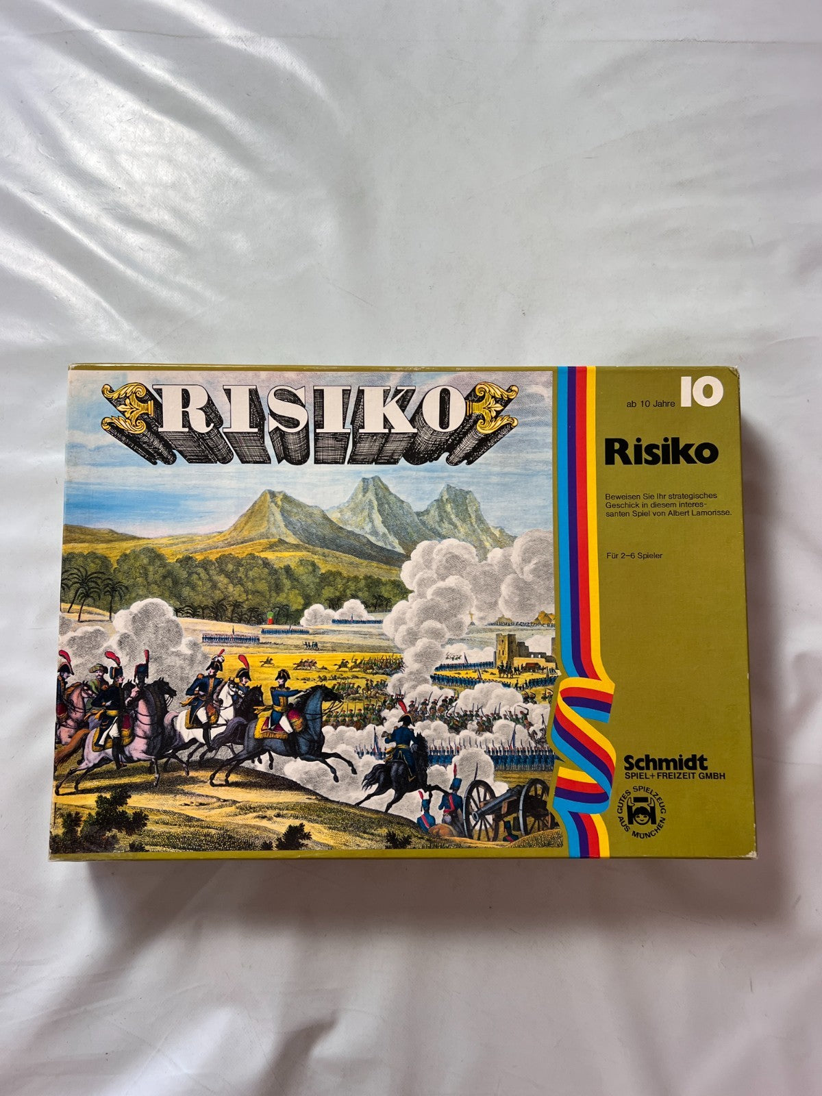 Risiko Strategiespiel Schmidt Spiele 1957 Holz Brettspiel - Vollständig - Ansicht 4