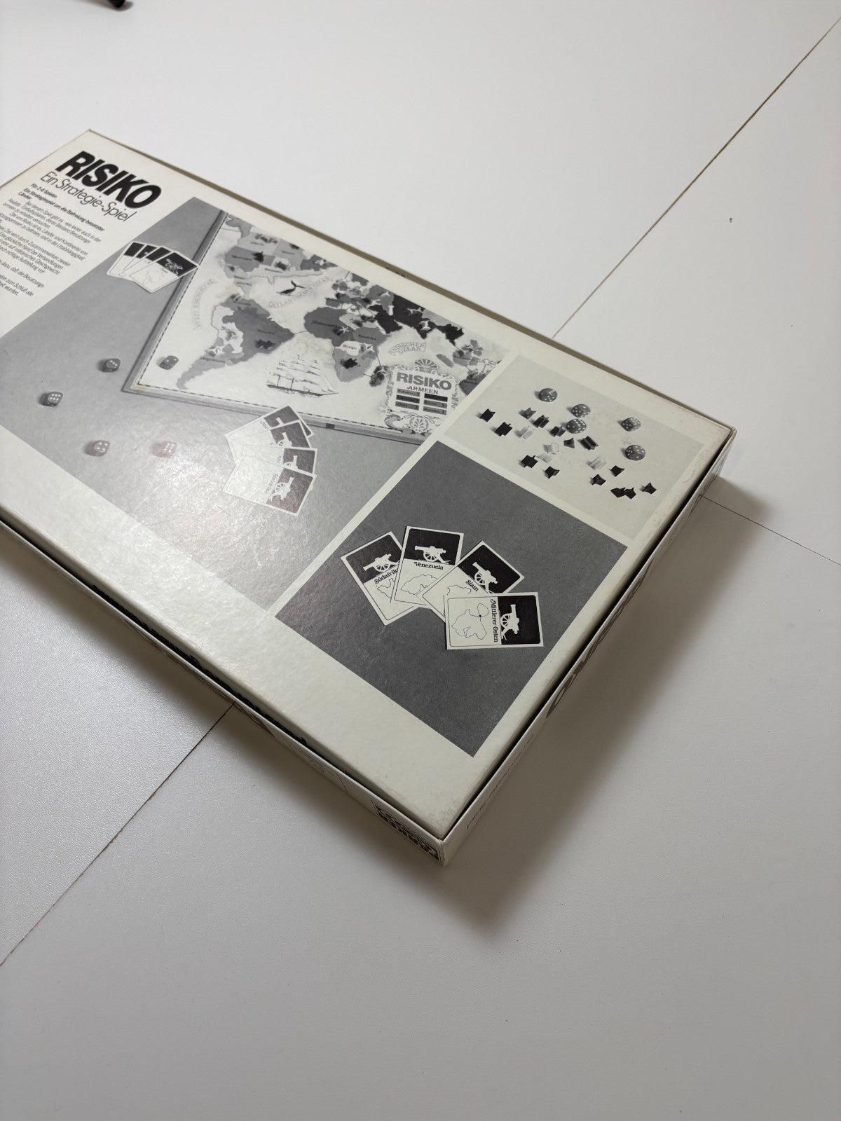 Risiko - Strategiespiel weiß Parker 1982 - Vollständig - Ansicht 15