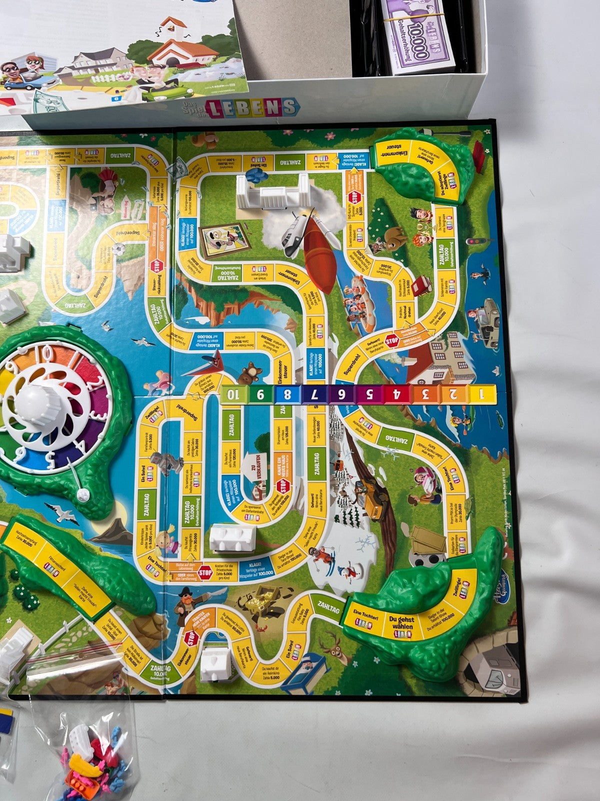 Das Spiel des Lebens Original Hasbro 2015 Brettspiel  Vollständig - Ansicht 5
