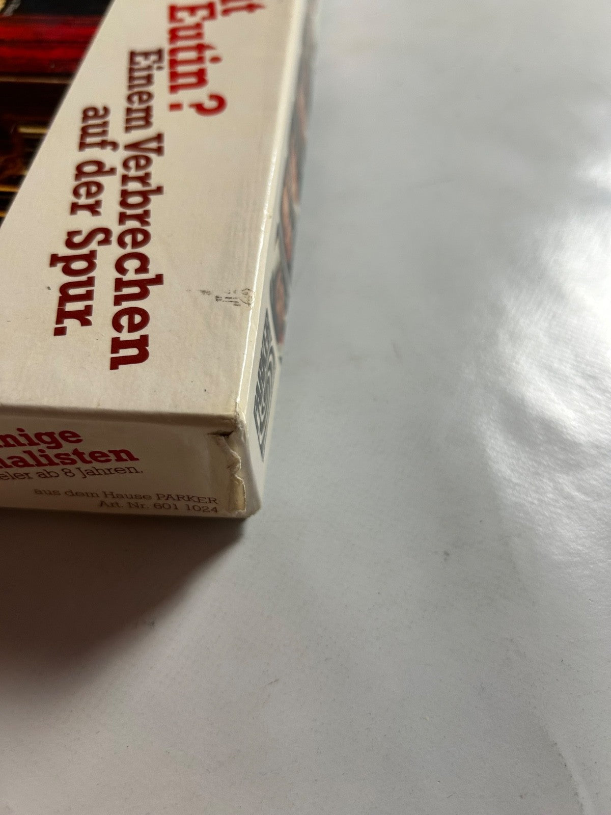 CLUEDO Was geschah mit Graf Eutin?  Parker 1992  Vollständig - Ansicht 6