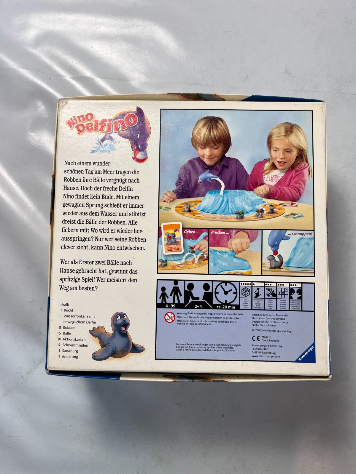 Nino Delfino Ravensburger Spiel Gesellschaftsspiel  Vollständig - Ansicht 10