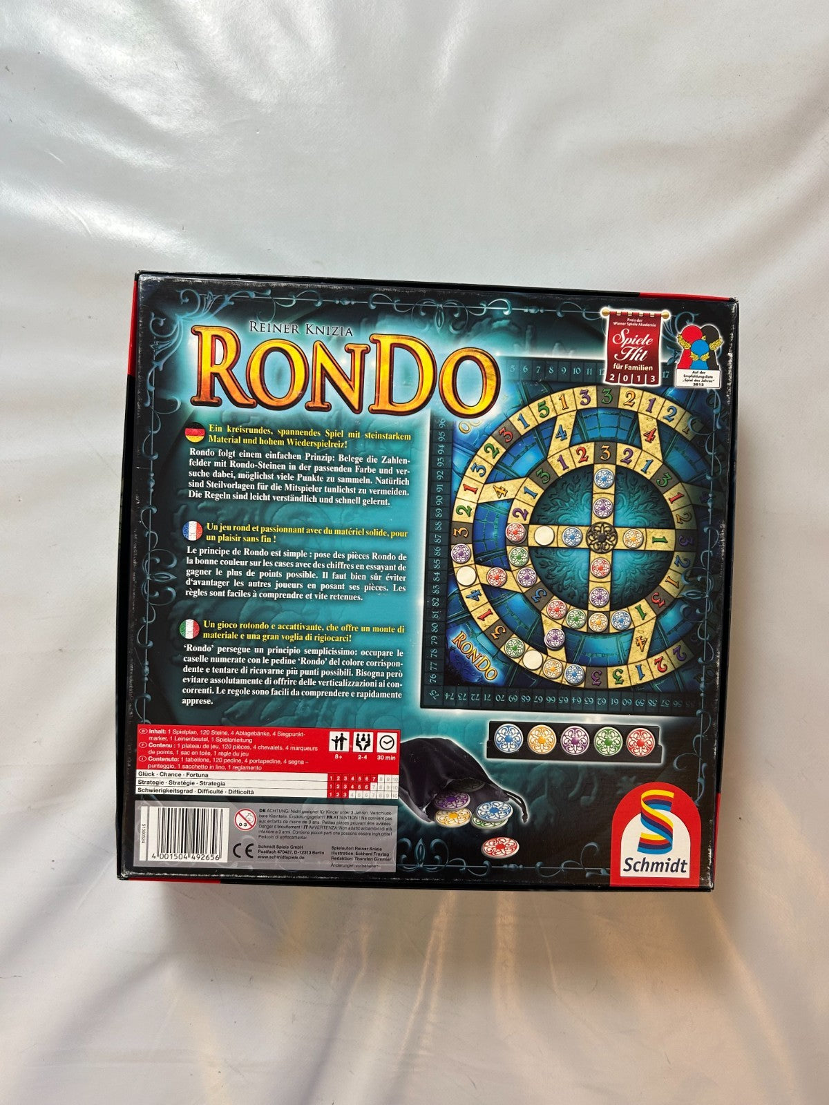 Detailfoto 11 – SKU A12194 – Gesellschaftsspiel gebraucht bei Brettspielimperium