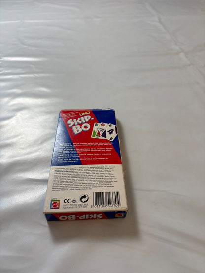 Skip Bo Kartenspiel Mattel blau rote Ausgabe 2003  - vollständig - Ansicht 7