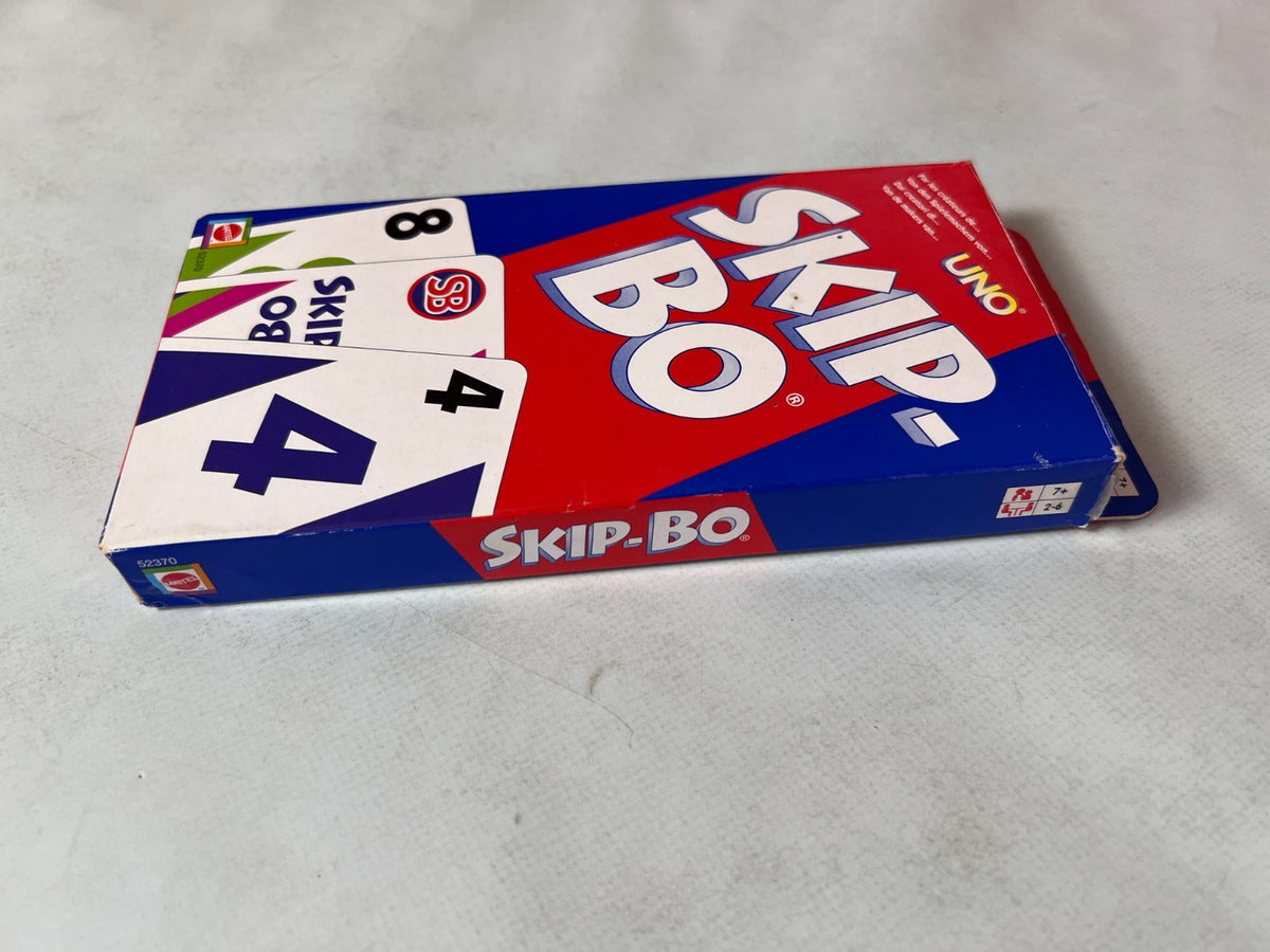 Skip Bo Kartenspiel Mattel blau rote Ausgabe 2003  - vollständig - Ansicht 7