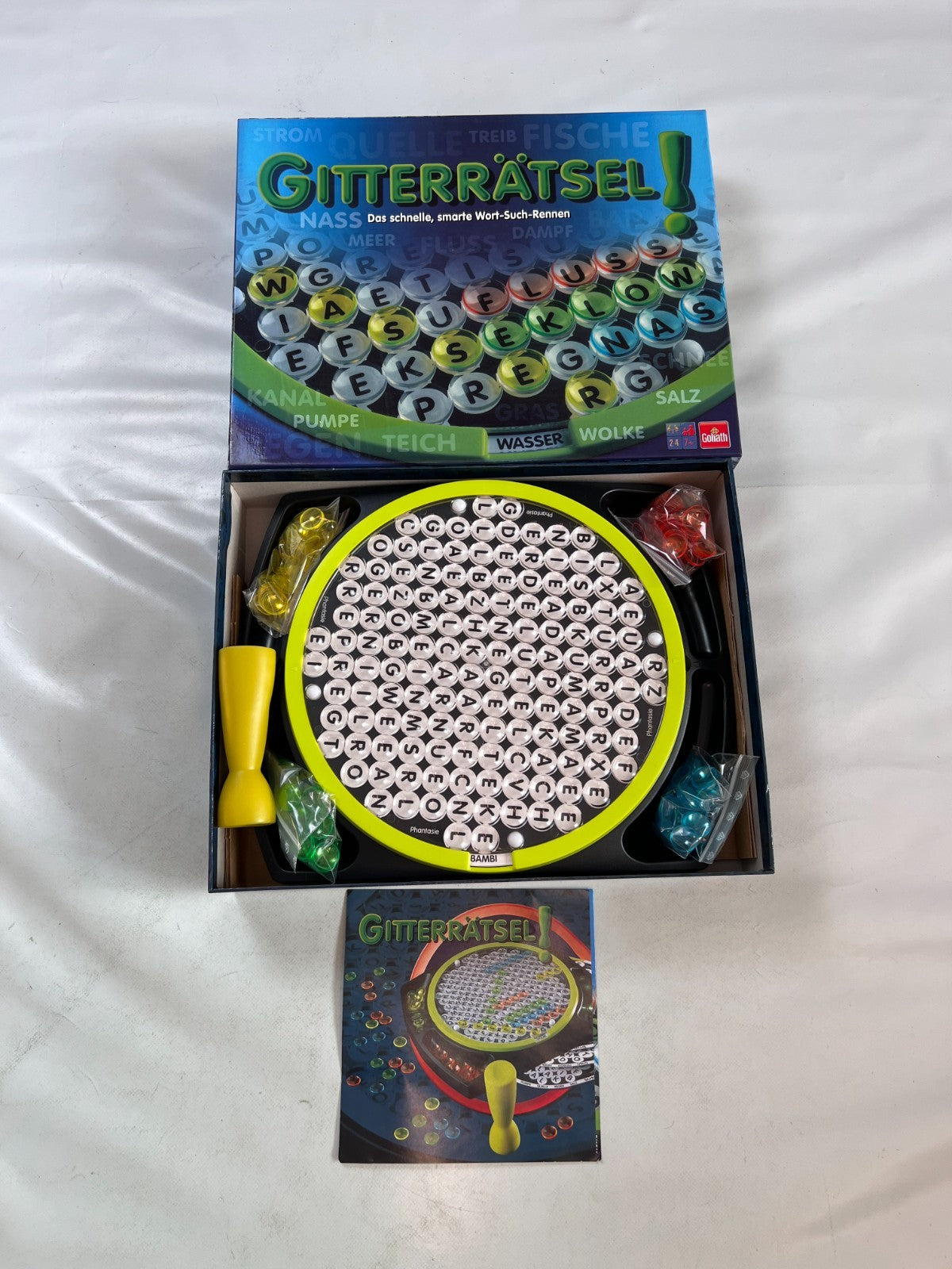 Gitterrätsel Goliath 70473 Brettspiel Gesellschaftsspiel - Vollständig - Ansicht 2