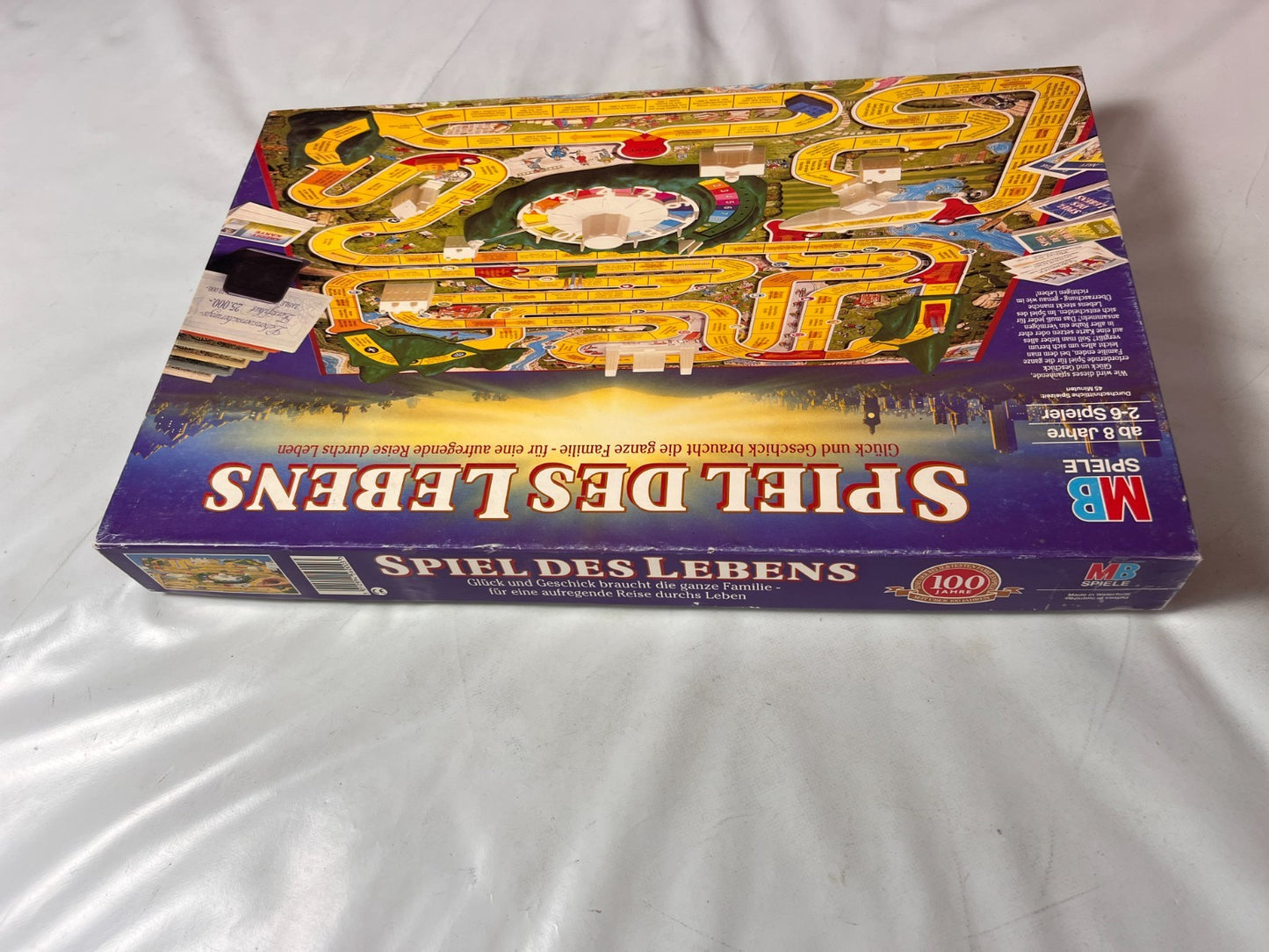 MB Spiele, Spiel des Lebens, 100 Jahre Edition, Vintage 1992, vollständig - Ansicht 16