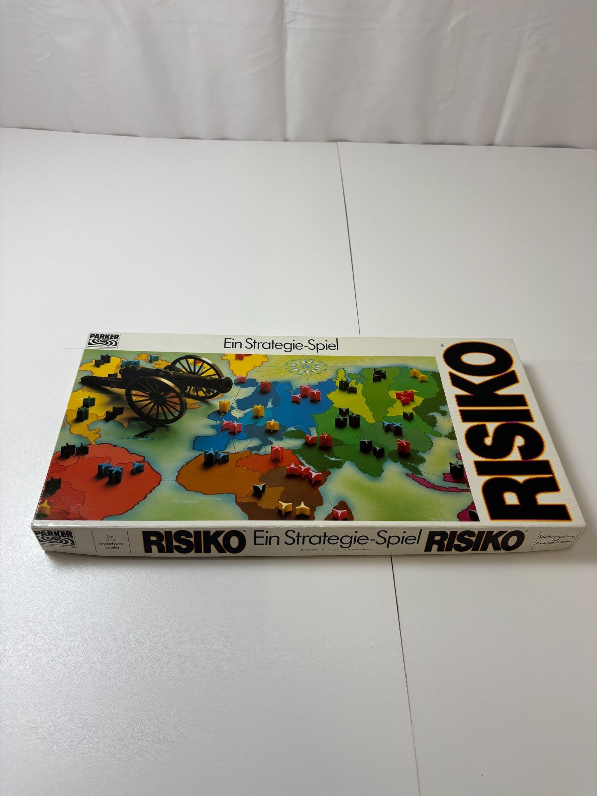 Risiko - Strategiespiel weiß Parker 1982 - Vollständig - Ansicht 3