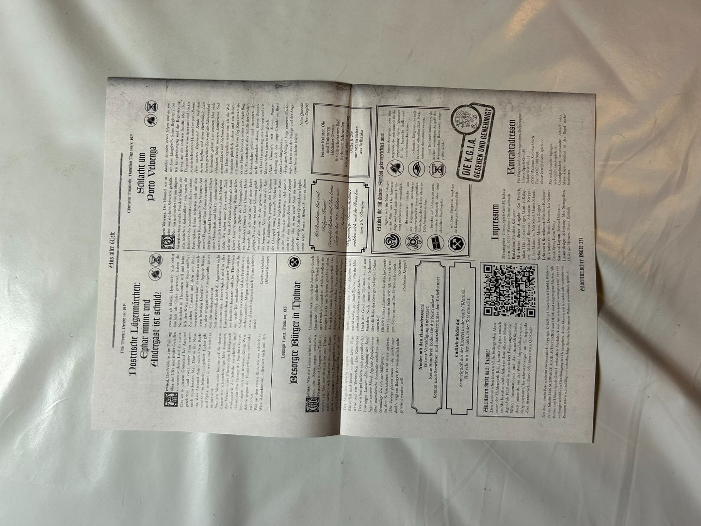 Detailfoto 6 – SKU A11842 – Rollenspiel-Buch gebraucht bei Brettspielimperium