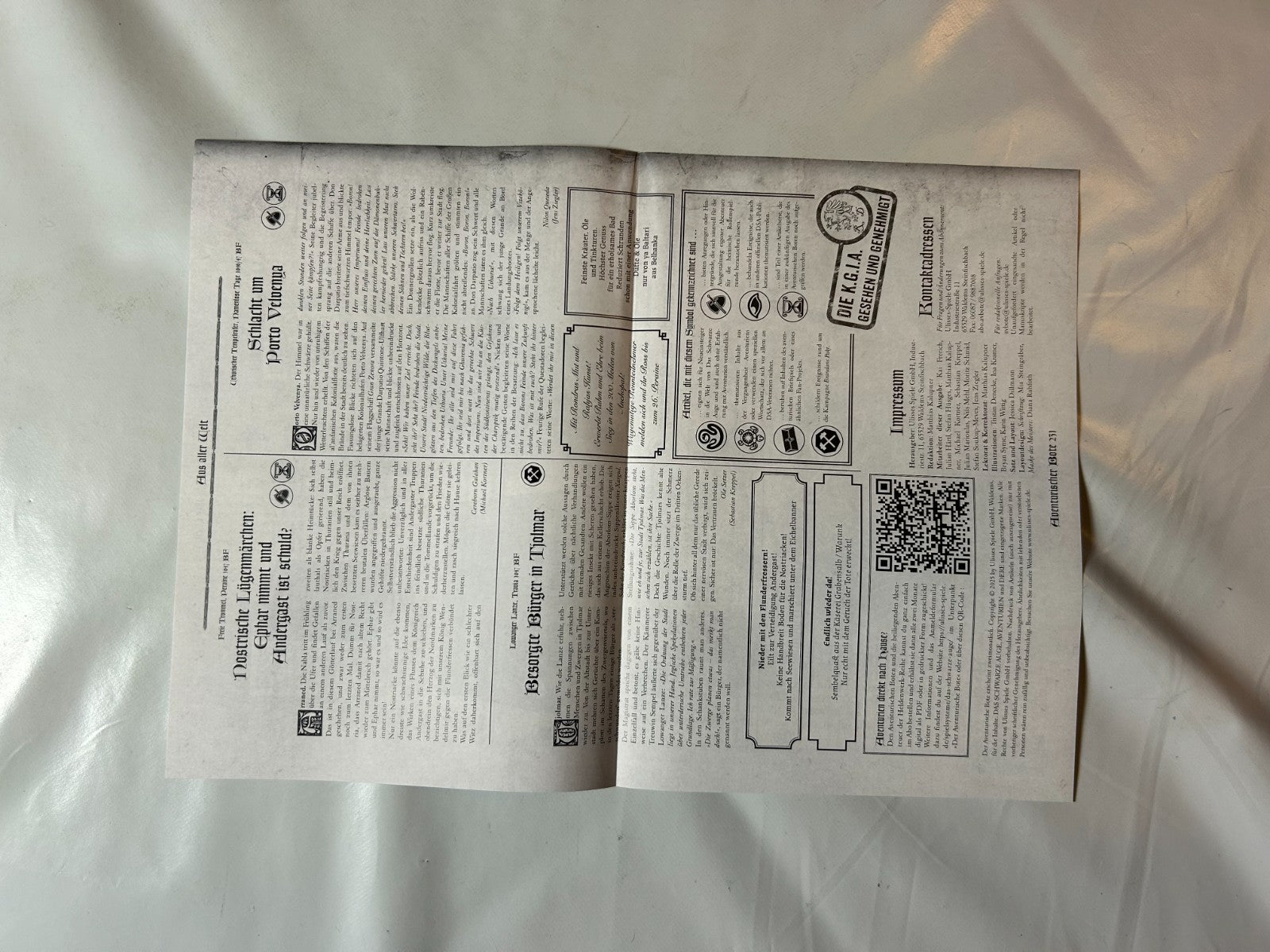 Detailfoto 6 – SKU A11842 – Rollenspiel-Buch gebraucht bei Brettspielimperium