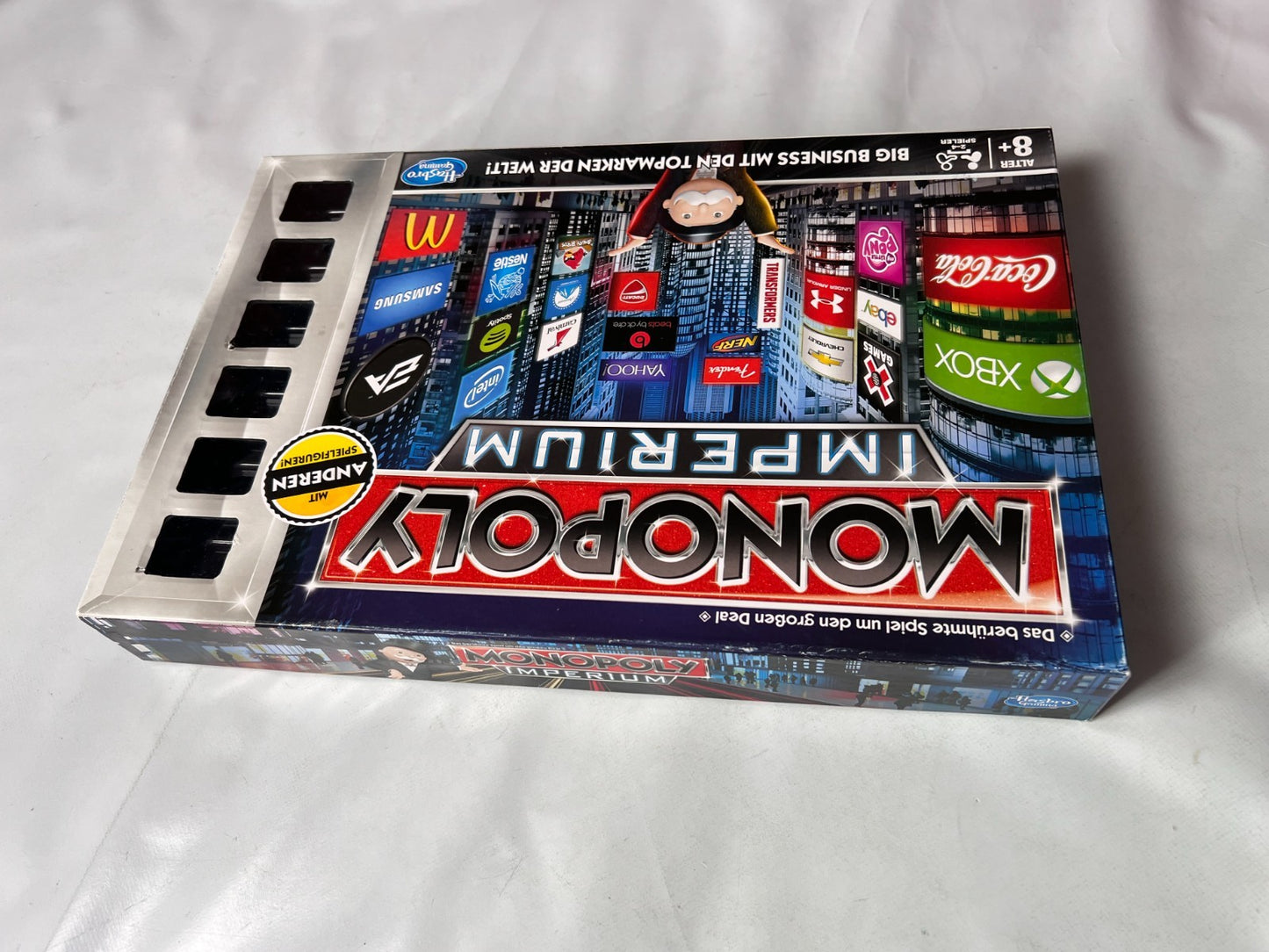 Spiel Monopoly Imperium silber Topmarken DER WELT Hasbro vollständig - Ansicht 6