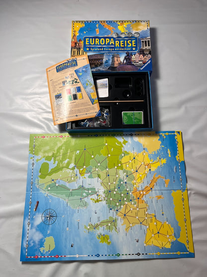Ravensburger Europareise Gesellschaftsspiel 2007  Vollständig - Ansicht 2
