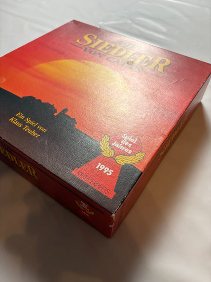 Brettspiel Die Siedler von Catan - Kosmos 1995 - Holz - vollständig - Ansicht 4