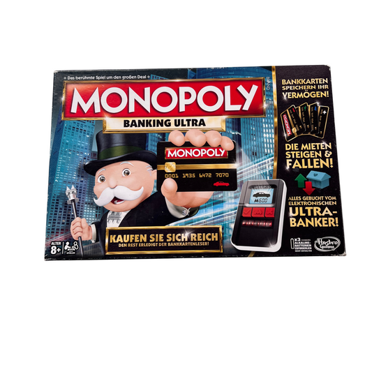 Brettspiel  Monopoly Banking Ultra  Hasbro  Vollständig - Ansicht 1