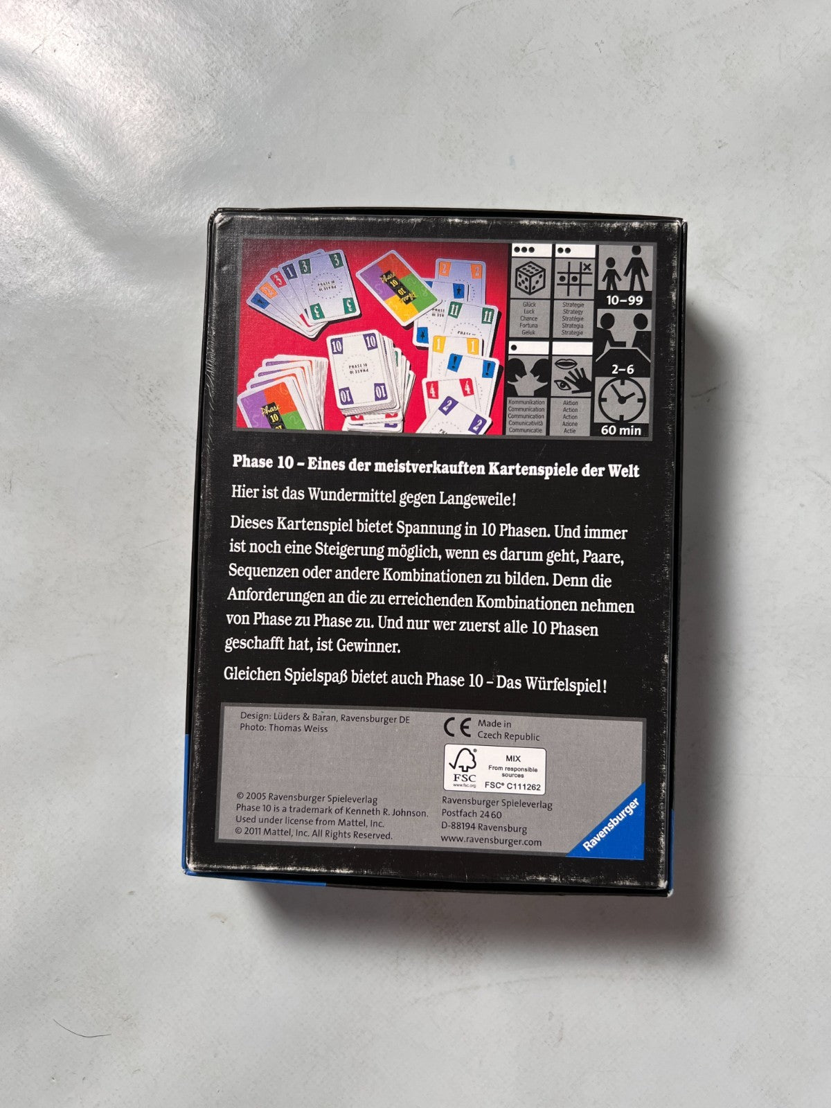 Phase 10  Ravensburger 2005 Vollständig - Ansicht 10