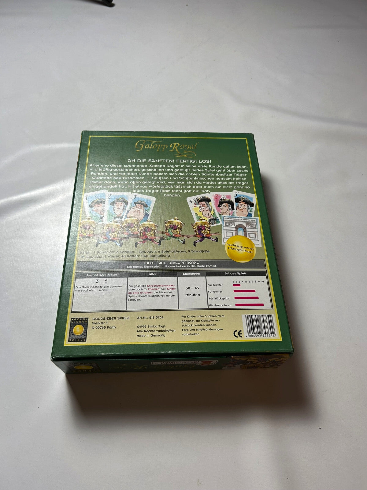 Detailfoto 2 – SKU A4256 – Gesellschaftsspiel gebraucht bei Brettspielimperium
