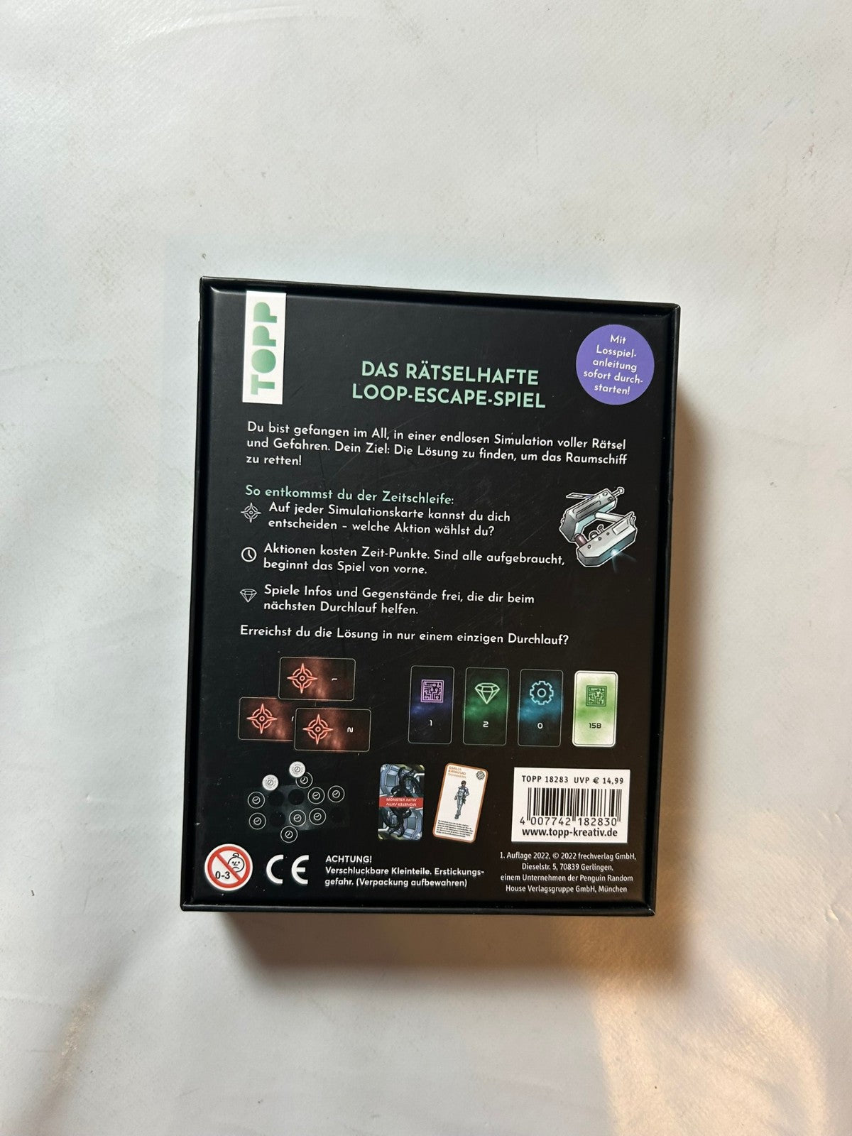 Detailfoto 8 – SKU A10333 – Gesellschaftsspiel gebraucht bei Brettspielimperium