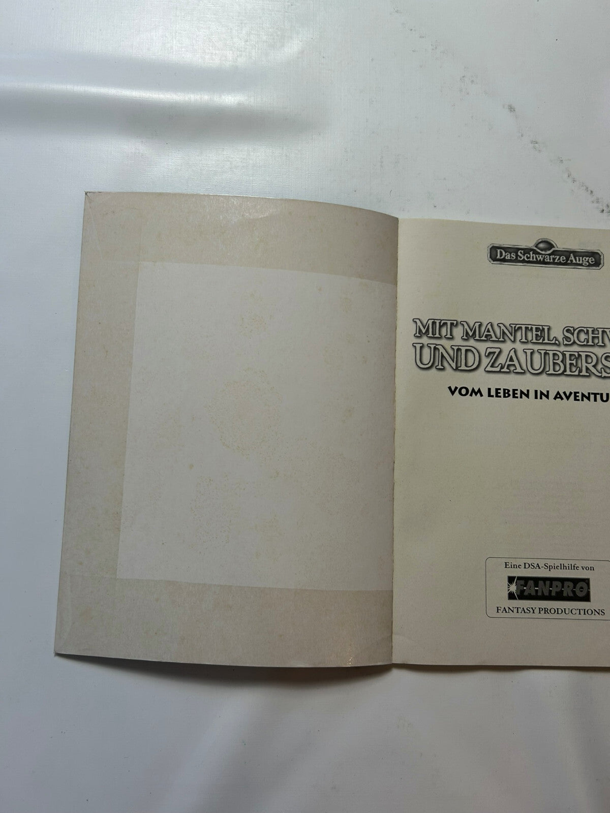 Detailfoto 4 – SKU A6773 – Rollenspiel-Buch gebraucht bei Brettspielimperium