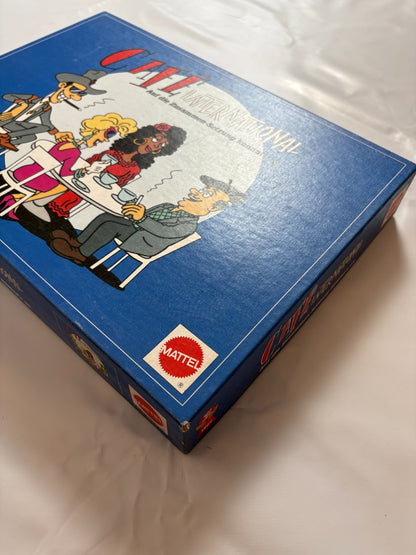 Café International - Brettspiel von Mattel - Vollständig Brett Karton Fleckig - Ansicht 4