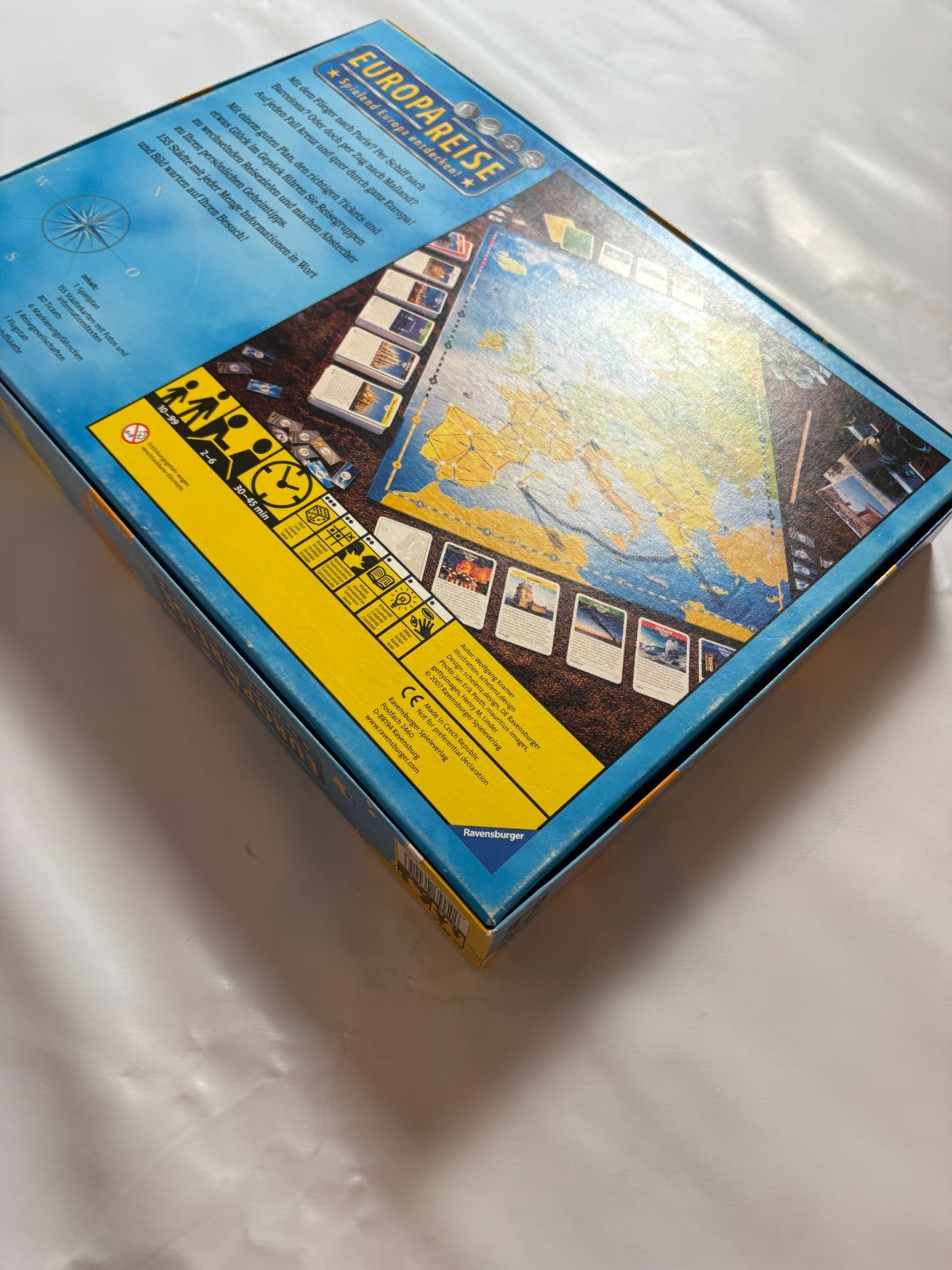Ravensburger Europareise Gesellschaftsspiel 2007 - Vollständig - Ansicht 12
