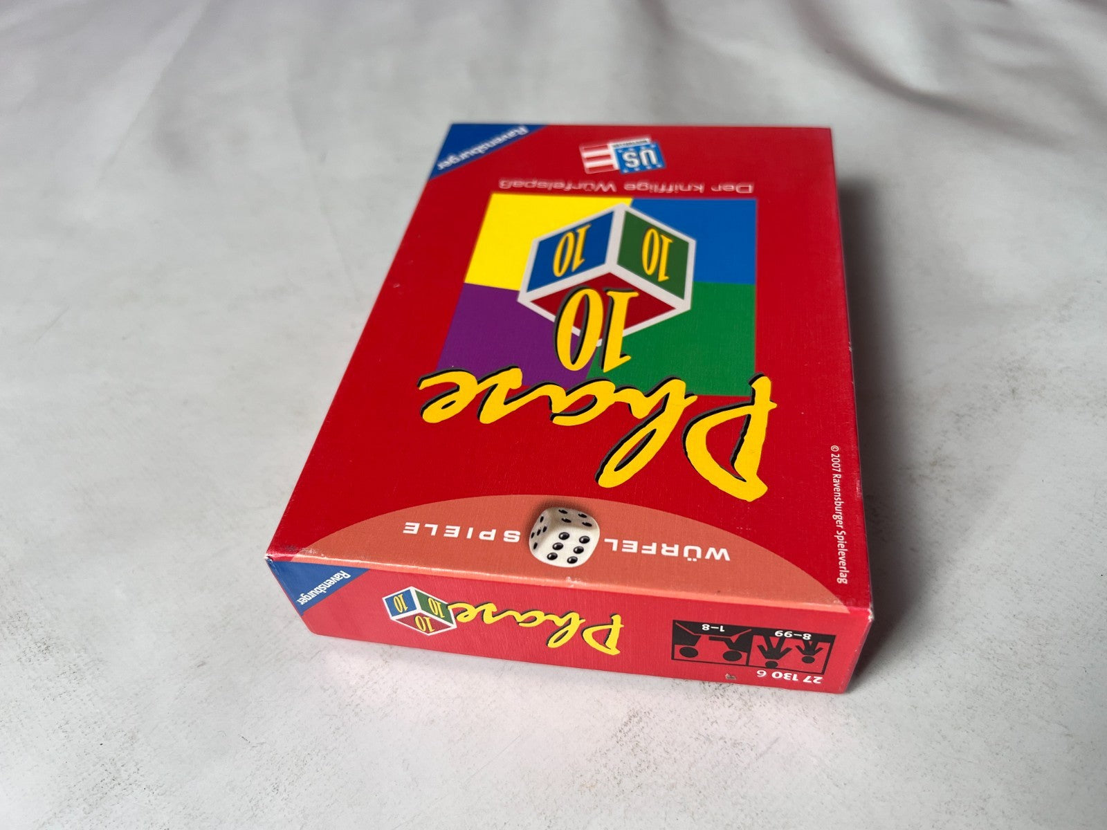 Phase 10 Würfelspiel Spiel Ravensburger Alte Version 2007  Vollständig - Ansicht 6