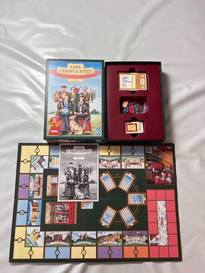 Adel verpflichtet Brettspiel FX Schmid 1990 Gesellschaftsspiel   Vollständig - Ansicht 2