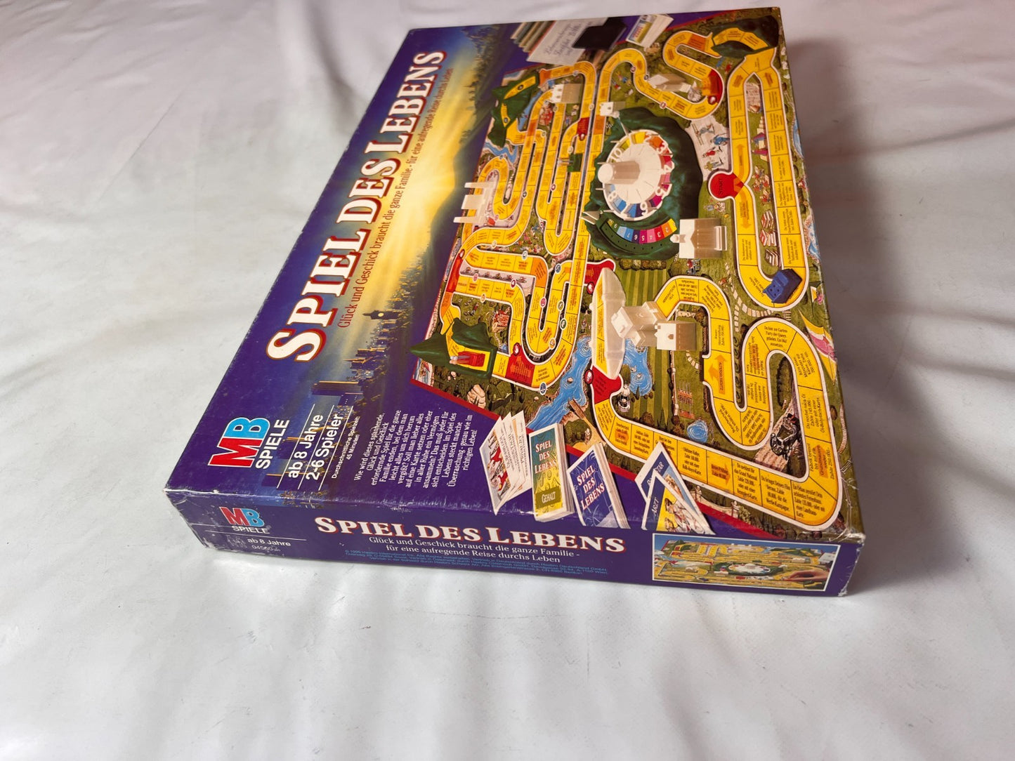 MB Spiele, Spiel des Lebens, 100 Jahre Edition, Vintage 1992, vollständig - Ansicht 14
