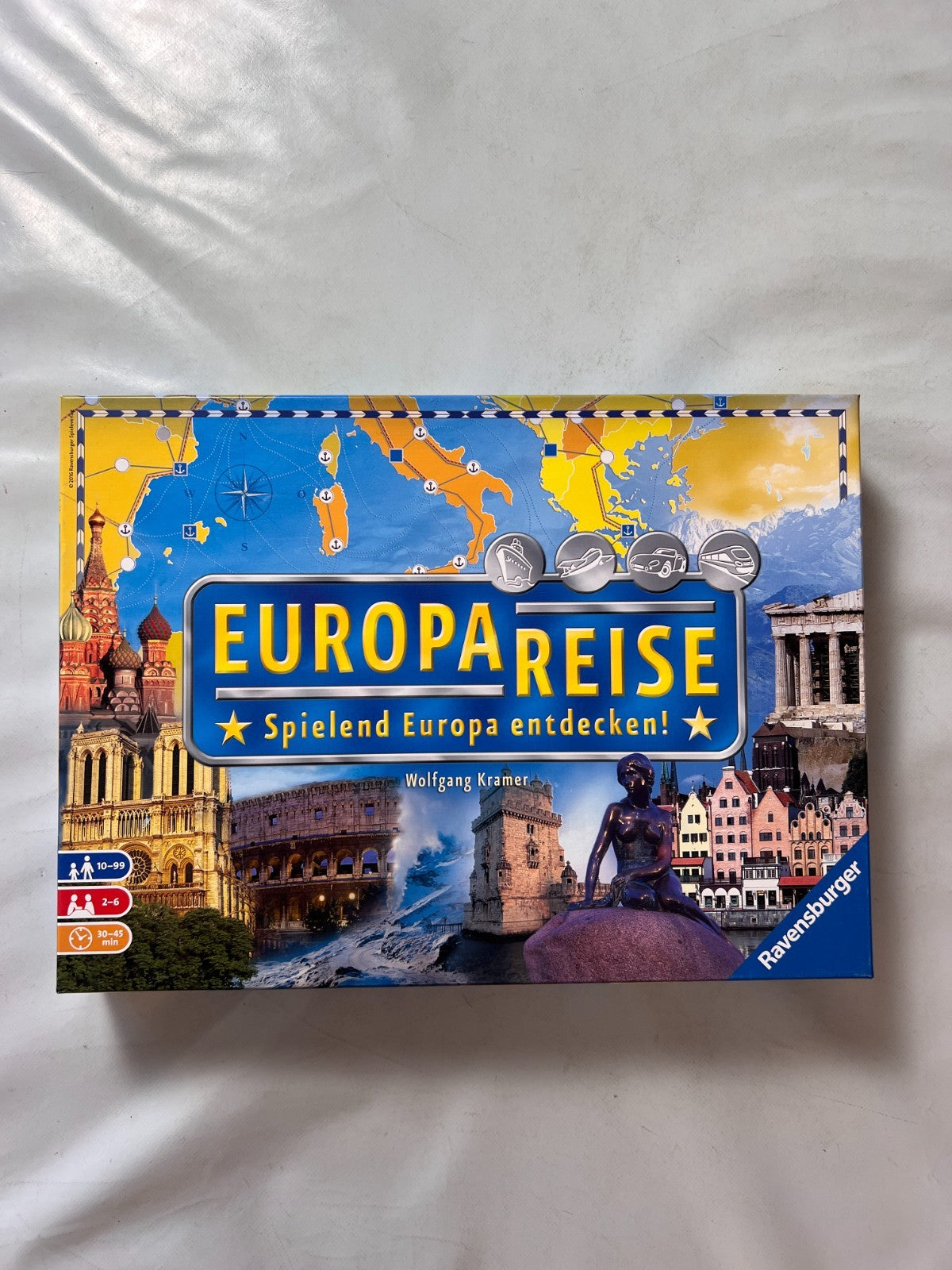 Ravensburger Europareise Gesellschaftsspiel 2007 - Vollständig - Ansicht 4