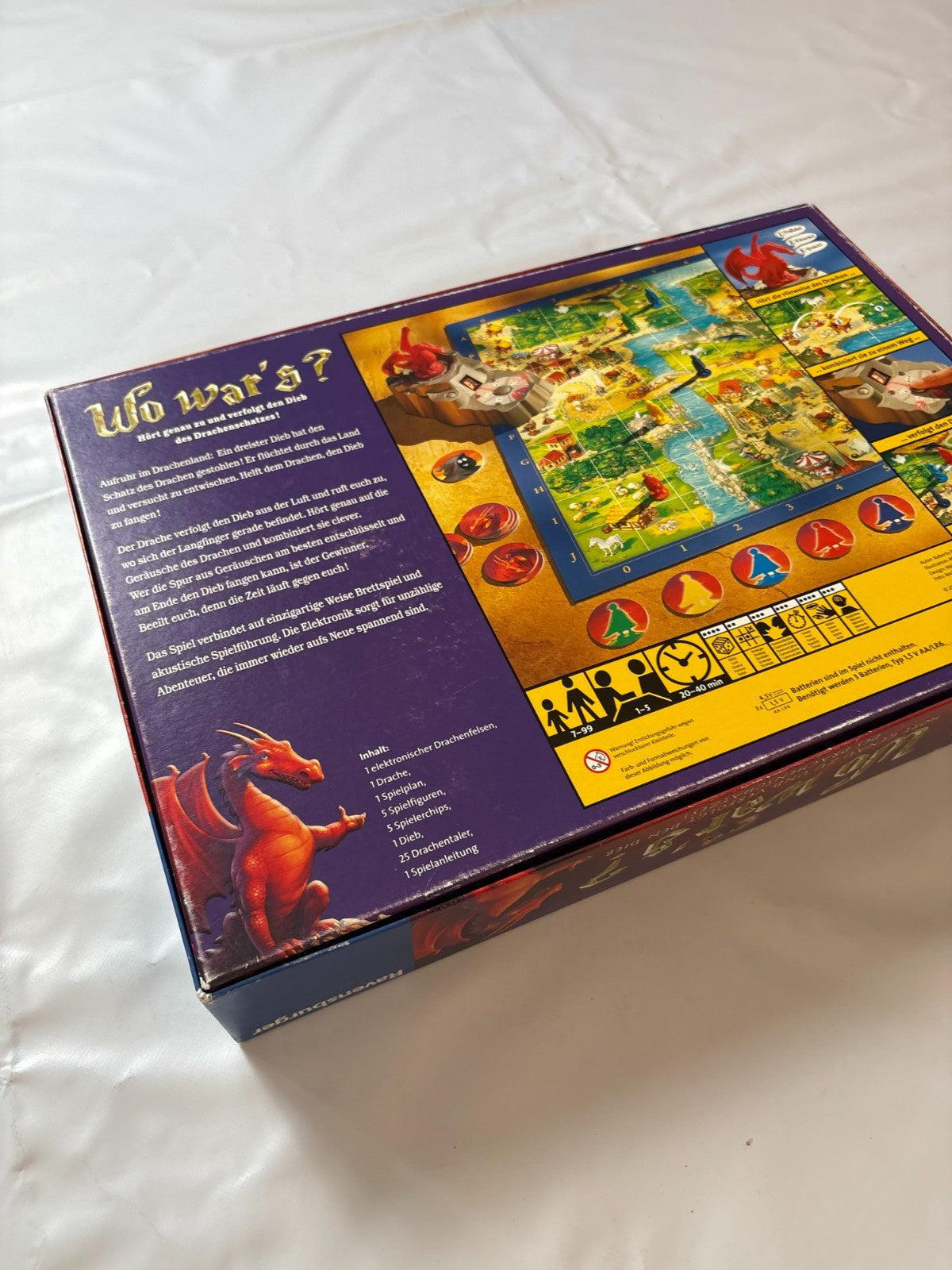 Brettspiel - Wo Wars - verfolgt den Dieb - Ravensburger 2009 - Vollständig - Ansicht 14