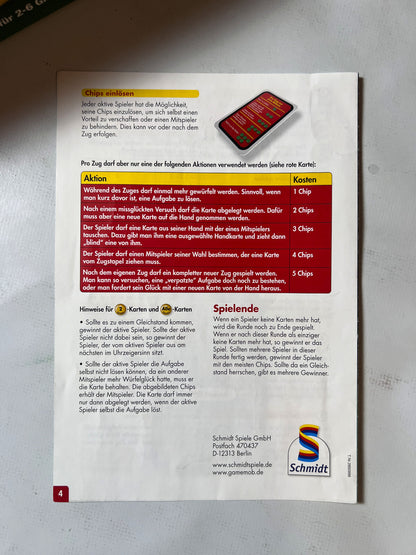 Detailfoto 4 – SKU A7422 – Gesellschaftsspiel gebraucht bei Brettspielimperium