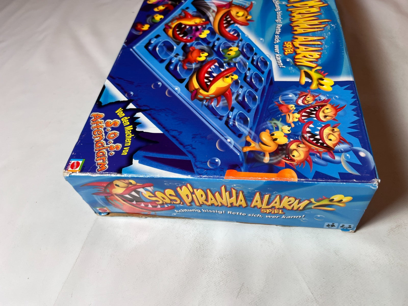 SOS Piranha Alarm  Mattel  Kinderspiel  ab 5 Jahre  Vollständig - Ansicht 8