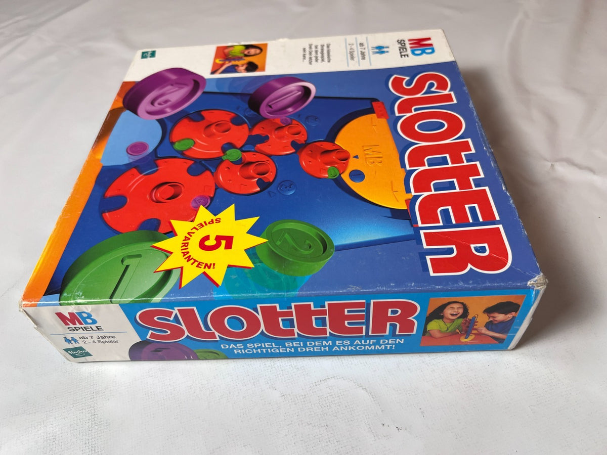 Brettspiel - SLOTTER - MB Spiele - 1999 - Original Hasbro - vollständig - Ansicht 8
