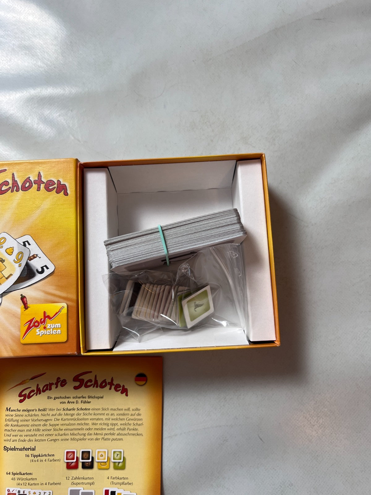Detailfoto 3 – SKU A14488 – Kartenspiel gebraucht bei Brettspielimperium