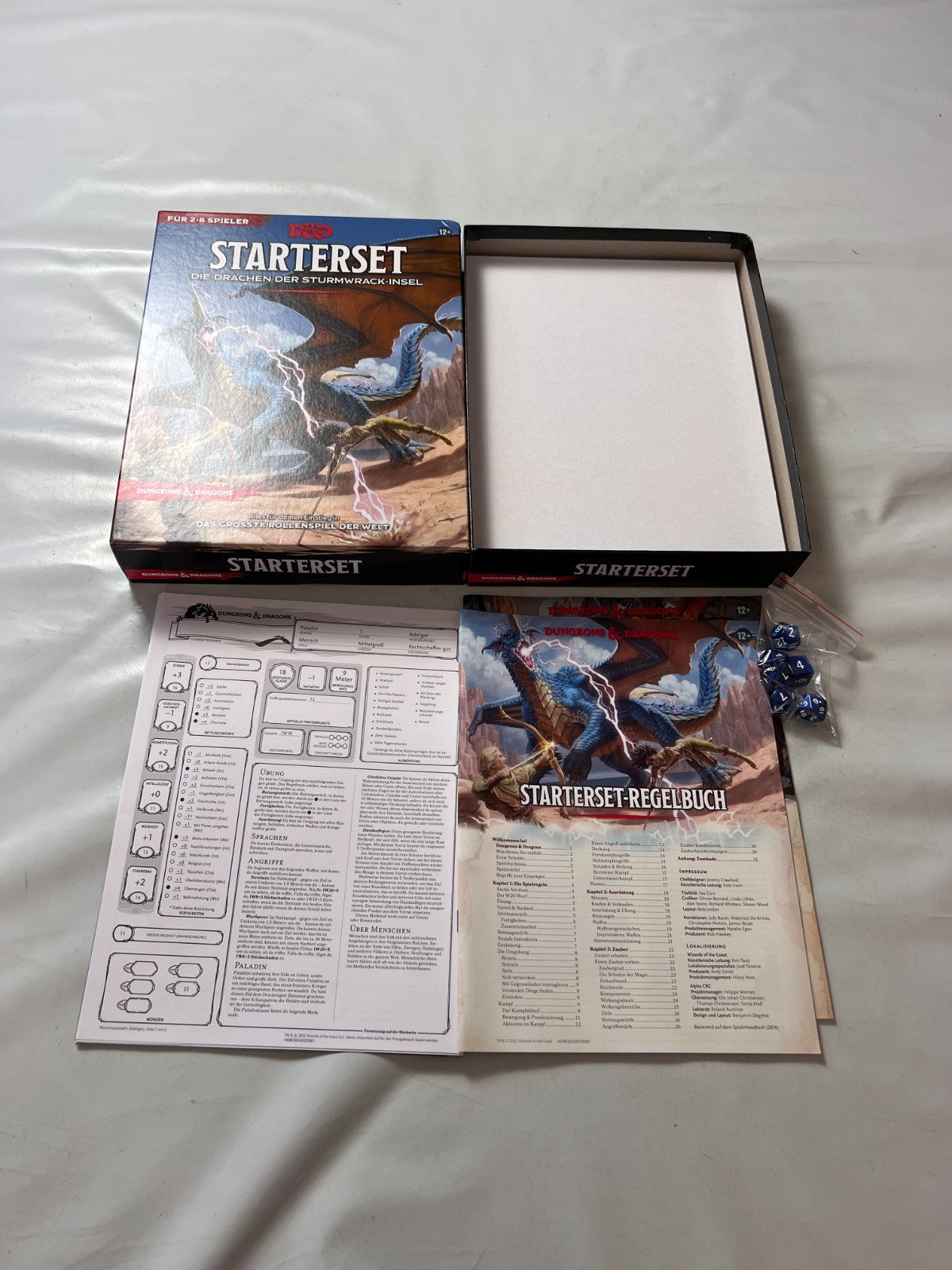 Dungeons & Dragons Starterset D&D DND Drache der Sturmwrackinsel - Vollständig - Ansicht 3