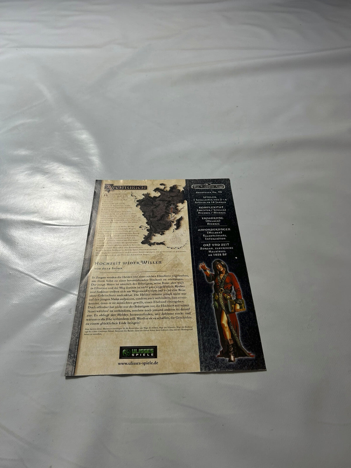 Detailfoto 7 – SKU A8701 – Rollenspiel-Buch gebraucht bei Brettspielimperium