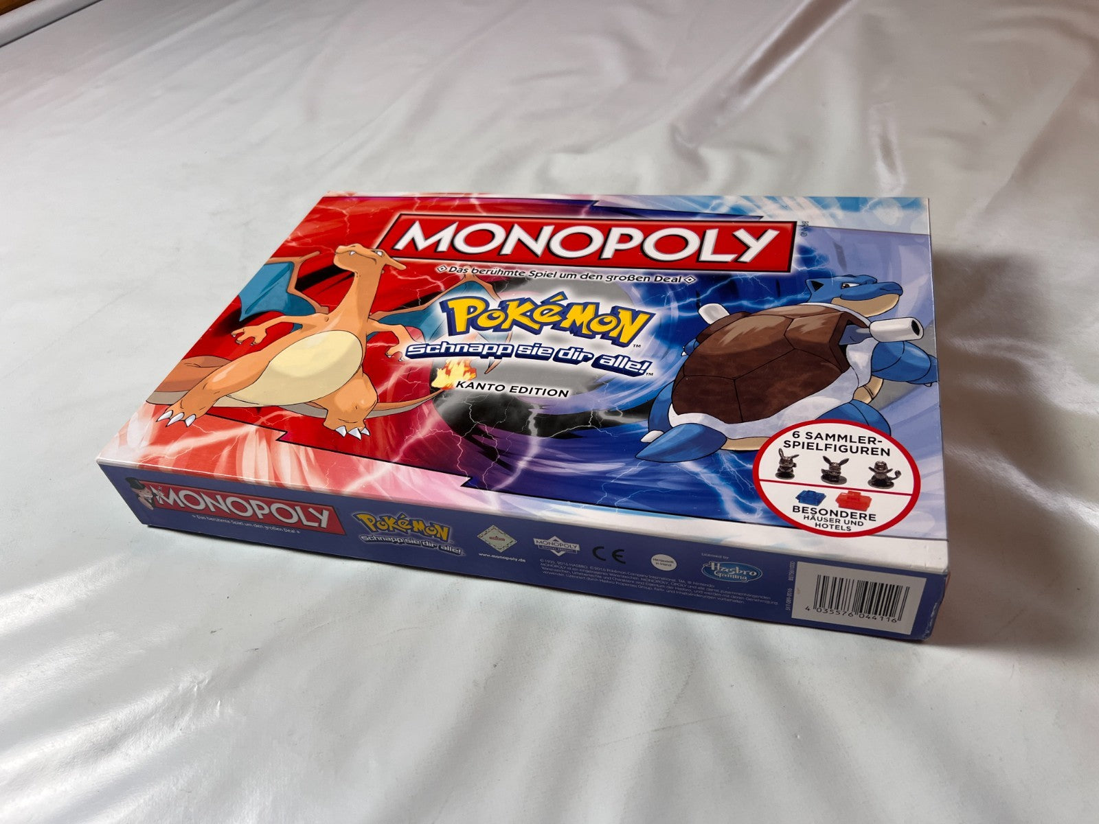 MONOPOLY  POKEMON  KANTO Edition deutsch Zinn Figuren  Vollständig - Ansicht 9