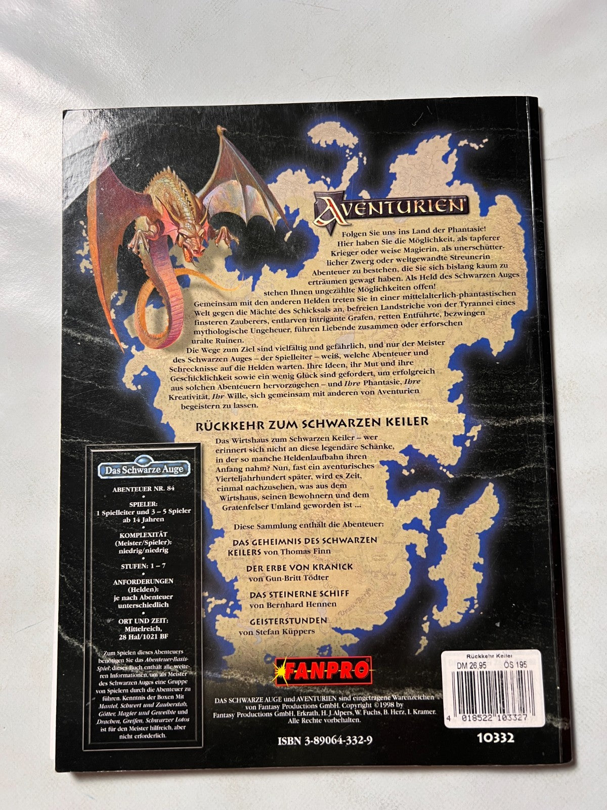 Detailfoto 5 – SKU A13572 – Rollenspiel-Buch gebraucht bei Brettspielimperium