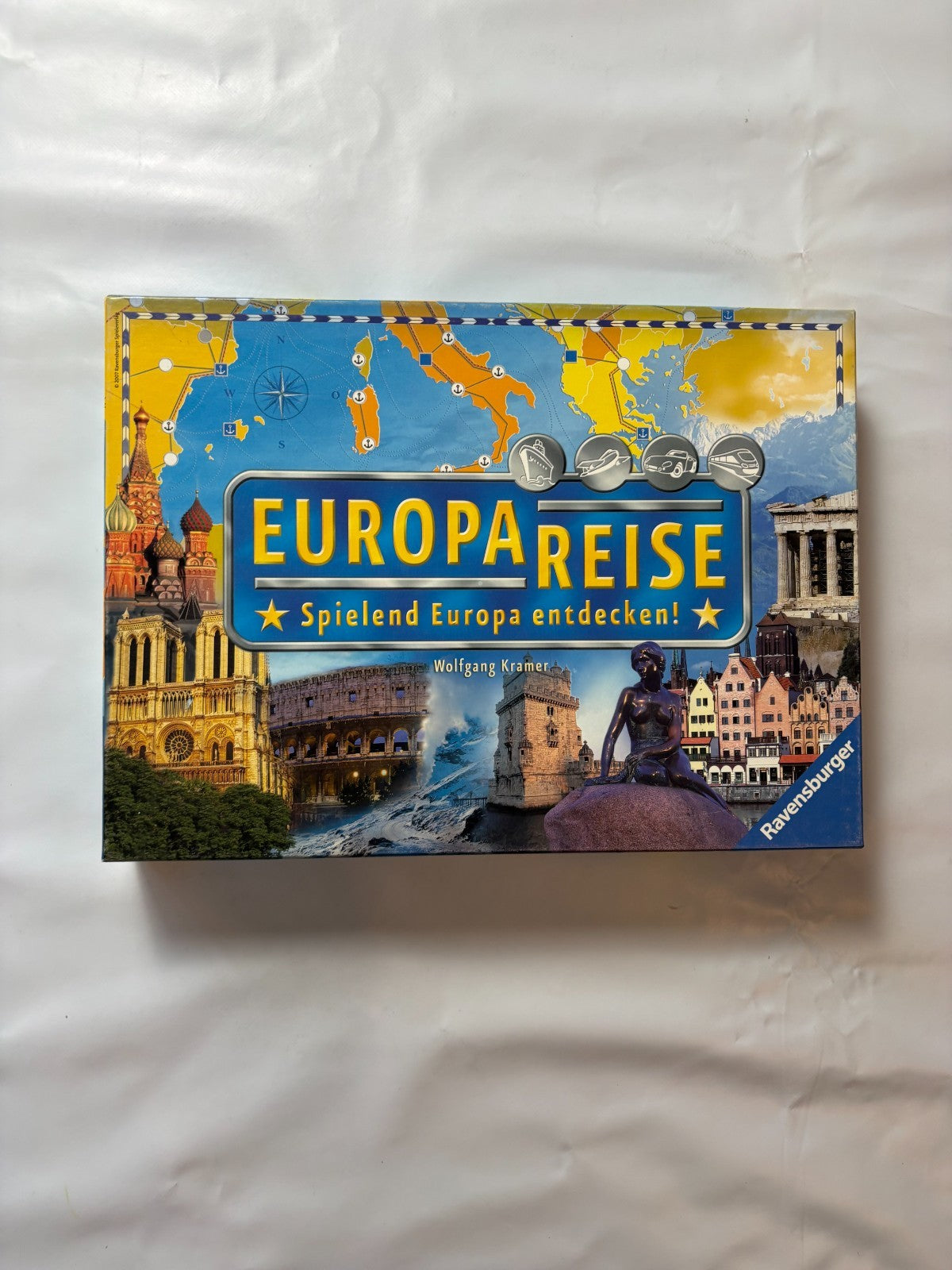 Ravensburger Europareise Gesellschaftsspiel 2007 - Vollständig - Ansicht 2