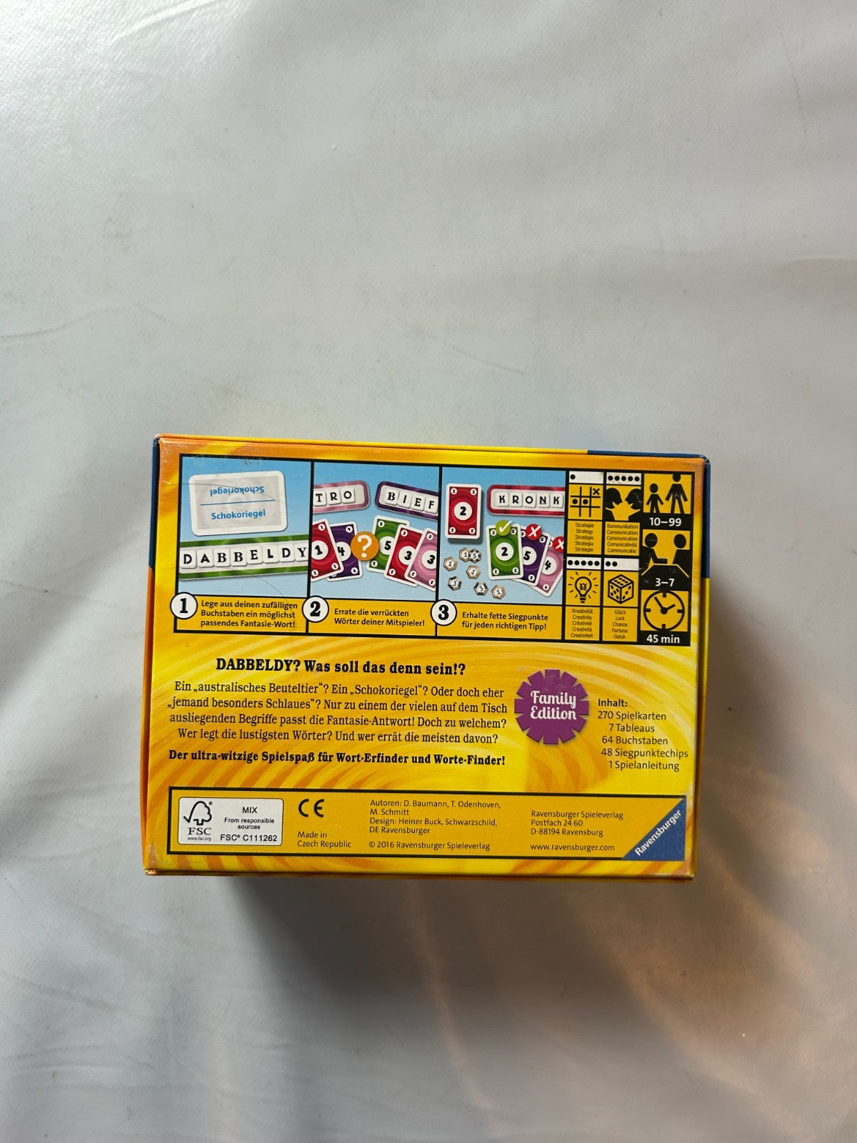 Detailfoto 8 – SKU A12195 – Gesellschaftsspiel gebraucht bei Brettspielimperium