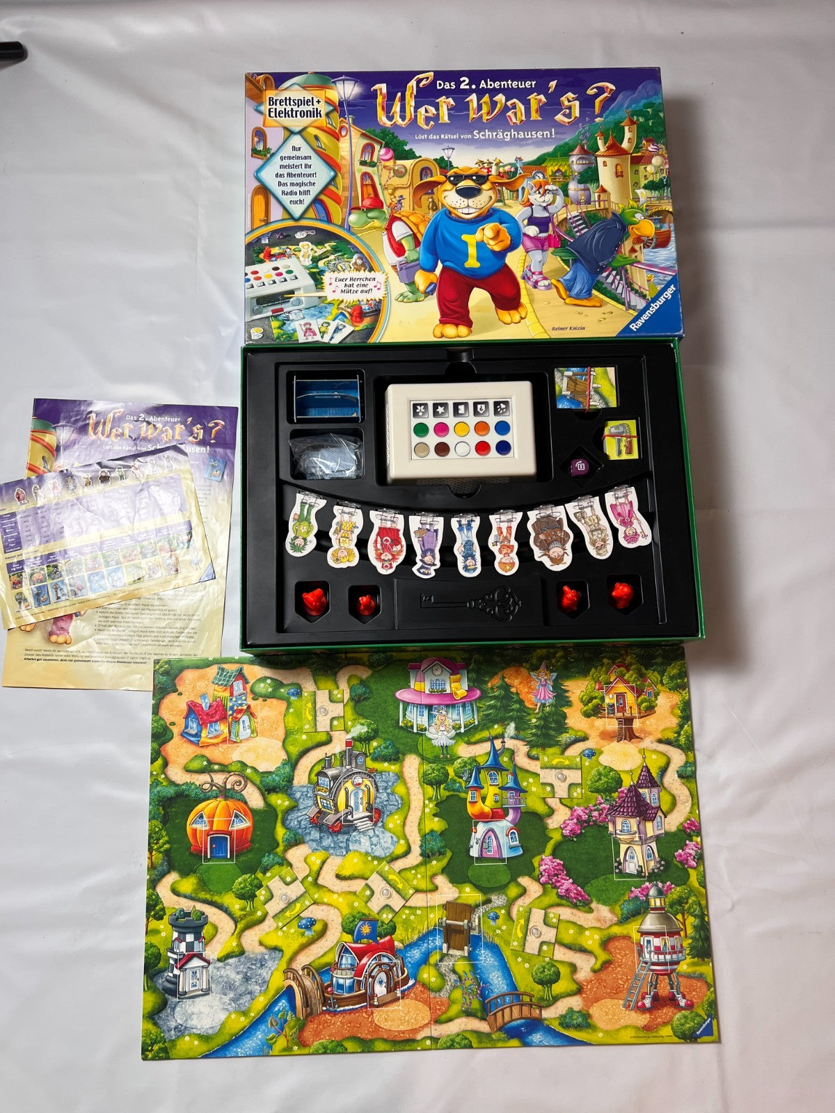 Wer wars 2 Abenteuer Ravensburger Brettspiel Spiel - Vollständig - Ansicht 2